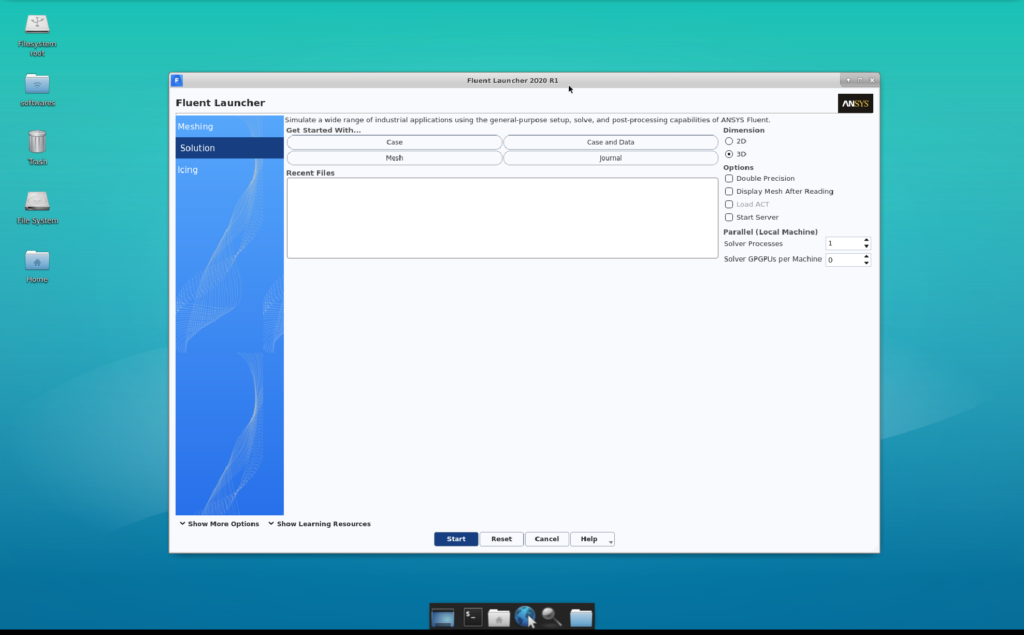 通過虛擬云桌面,用戶可直接在Fluent的云原生界面做熟悉的操作